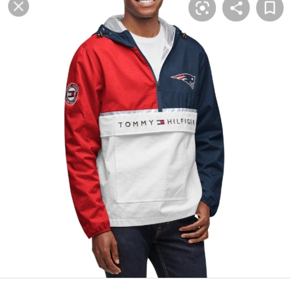 ISO Tommy Hilfiger x New England Patriots jacket